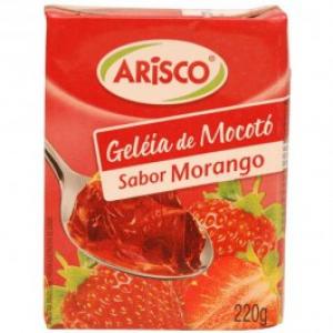 Geléia de mocotó sabor morango Arisco