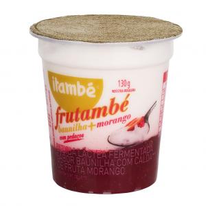 Bebida láctea fermentada de baunilha com calda de morango Frutambé Itambé