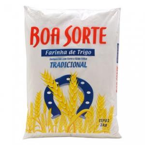 Farinha de trigo tradicional Boa Sorte