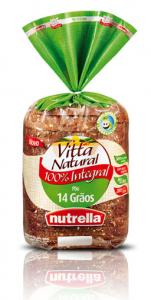 Pão de forma integral 14 grãos Vitta Nutrella
