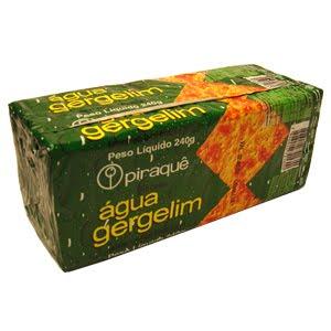 Biscoito água gergelim Piraquê