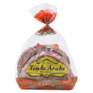 Pão tipo árabe integral Tenda Árabe